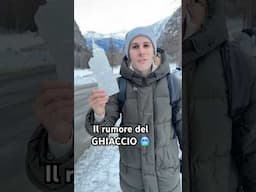 Qual’è il rumore del ghiaccio?? 🧊