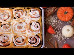 How to make the Best Pumpkin Cinnamon Rolls