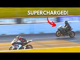 I raced the FASTEST motorbike in the world!