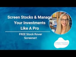 Best Stock Rover Review and Screener Demo with Ken Lioni, Stock Rover Marketing VP