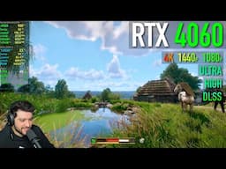 The RTX 4060 in Kingdom Come Deliverance 2!