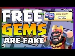 How To Get FREE GEMS AND SUPER MAGICAL CHESTS IN Clash Royale THE TRUTH BEHIND 'NO HACK' FREE GEMS