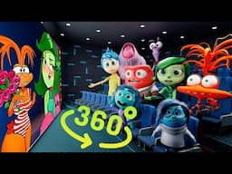 Inside Out 2 360° - CINEMA HALL | Joy x Disgust react to Inside Out meme  | VR/360° Experience