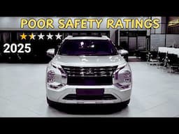 08 NEW SUVs WITH POOR SAFETY RATINGS IN 2025 || 08 WORST SUVs