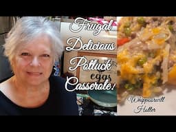 Frugal, Pantry, Potluck Ground Beef and Hashbrown Casserole