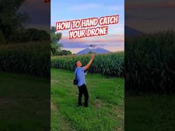 Hand Catching Your Drone #shorts #mini3pro #howto