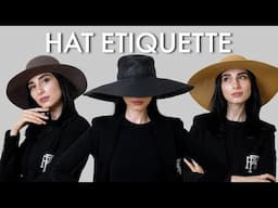 Hat Etiquette: Types of Hats, How To Properly Wear Them & My Personal Collection