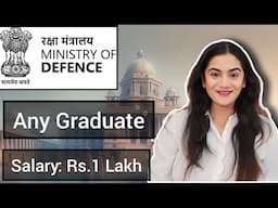 Ministry of Defence Officer Rank Recruitment for all Stream Graduates | CDS-1, 2025 Recruitment