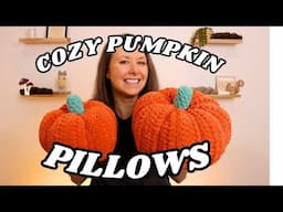 Chunky Crochet Pumpkin Pillow Pattern (in 2 Sizes!)