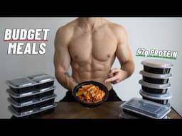 Easy High Protein Meal Prep on a Budget **TOP 3 RECIPES**