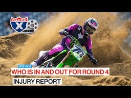 Injury Report for 2025 Glendale Supercross: Updates on Prado, DiFrancesco, and More