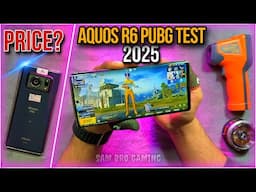 AQUOS R6 PUBG Test 2025 | Best Mobile For Pubg? | Graphics | Price | Battery | Electro sam