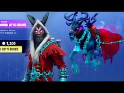 *NEW* KRAMPUS GEAR + GLIDER & AXE - FORNITE BATTLE ROYALE