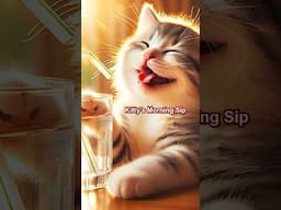 Kitty's Morning Sip #AI (Kitty's Wonderful Life - 5)