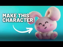 Cute Bunny - Blender Character Modeling for BEGINNERS | Real Time Tutorial