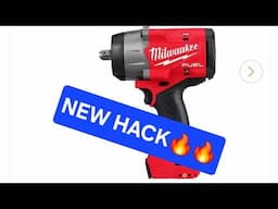 NEW 🏃‍♂️🔥🔥 Hack Milwaukee High Torque Impact Wrench