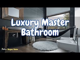 Modern Luxury Master Bathrooms With Freestanding Tubs, Rain Showerheads, And Heated Flooring