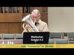 Ex. TWO - Warburton SOLOIST Euphonium Mouthpieces. "Intermezzo" from 1st Suite by Holst