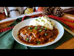 Salisbury Steak Meal in a Jar | Just Add Water | Shelf-Stable Freeze Dried Thrive Life Ingredients