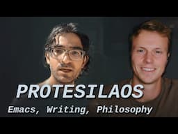 Interview With Prot - Philosopher, Writer and Emacs Contributor