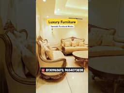 Furniture Market Kirti Nagar | Santokh Furniture Works | Luxury Furniture Market #shorts #furniture