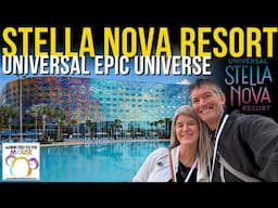 First Look at EPIC UNIVERSE Stella Nova Resort | Touring Universal Orlando's Newest Hotel