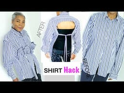 The Art Of Hacking Men's Shirts | DIY Transformation