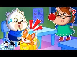 Bearee, Do You Sneak Pets Into Class? 🤔 Funny Pets Cartoon for Kids | Bearee Kids Show