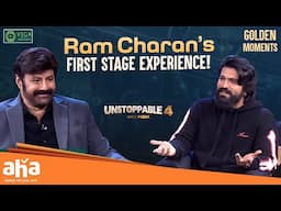 How Ram Charan Found His Love for Movies! |  Unstoppable With NBK | Ram Charan