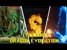 LIU KANG Dragon Morph/Fire Dragon Evolution (1993-2023)