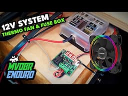 W1209 Digital Thermostat Controlled Fan & New Fuse Box For The 12V System: A Moho Vlog