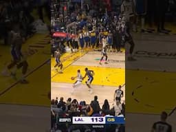 #AustinReeves KILLED #AndrewWiggins FOR THE #Win👀🔥 #LALakers 🆚 #GSWarriors #NBA #Viral #Trending