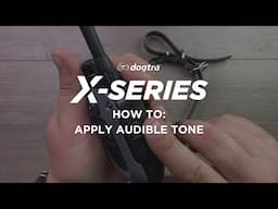 How to use Audible Tone | Dogtra X-Series E-Collar Tutorial | 280X & 1900X