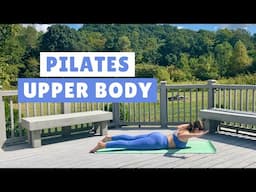 20 MIN PILATES UPPER BODY WORKOUT (No Equipment || No Standing)