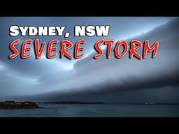 Sydney Australia impacted by Severe Storm - 17 November, 2024