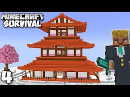 I Built A GIANT DOJO In Minecraft Survival (#4)