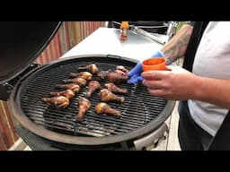 Grilled Drumsticks On The Weber Summit Charcoal Grill/Weber Kamado