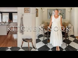 Kitchen Nook Renovation & Makeover - Creating a Cozy Kitchen!