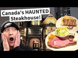 Canada's HAUNTED Steakhouse! THE KEG and KEG MANSION Toronto Review!