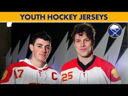 Buffalo Sabres Players Choose Local Western New York Youth Hockey Jerseys To Wear Into Game