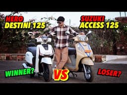 2025 Suzuki Access VS Hero Destini 125 | Detailed Comparison