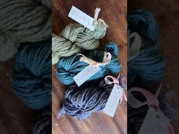 Congrats to the hand spun winners 💗 It was so fun packing these fun yarns you for you! mwah! 💋Kait