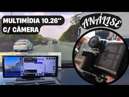 ANÁLISE ! MULTIMÍDIA c/ CÂMERA DVR 10.26''  | CARPLAY & ANDROID AUTO | SRNUBI ULTRAWIDE