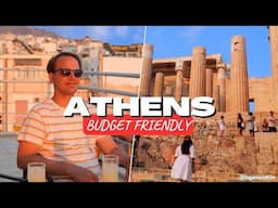 Our First Impressions of ATHENS 🇬🇷 | Budget-Friendly Travel Vlog