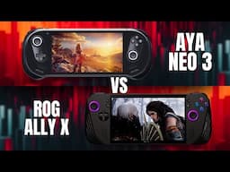 Ayaneo 3 Vs Rog Ally X | A New Challenger!