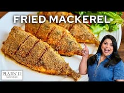 Easy CRISPY Fried Mackerel | Goan Mackerel Fry