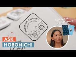 Ask Hobonichi! Best Techo for students, favorite 2025 covers, best pen pairings, and more! 😉