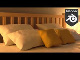 Cushions and Pillows: Blender Cloth For Beginners