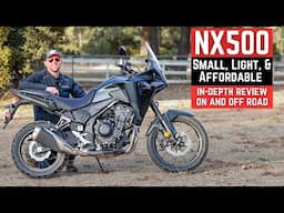 Honda NX500 Review | A Right-Sized, Do-Everything Adventure Bike