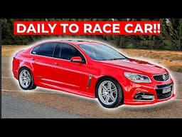 1,000hp VF Commodore Daily Driver to Race Build in 15 Minutes | Insane Transformation!